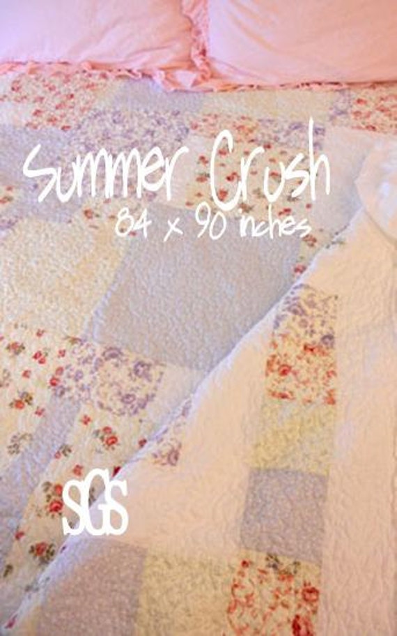 PDF Summer Crush pattern designed by Mickey Zimmer for Sweetwater Cotton Shoppe