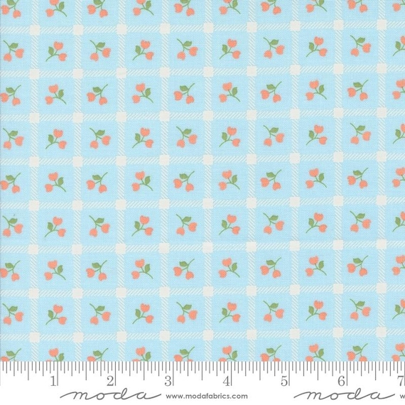 Dainty Meadow...Sky 31742 22...Heather Briggs of My Sew Quilty Life...Moda Fabrics