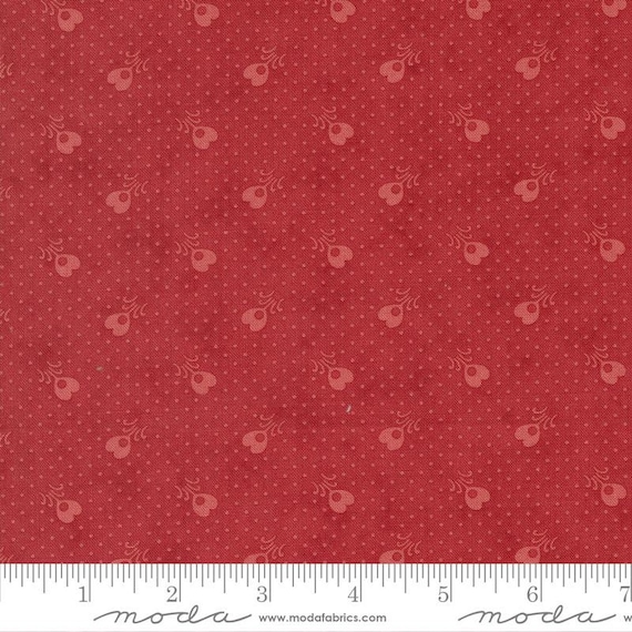 Ridgewood Ruby 14976 17 by Minick and Simpson for Moda Fabrics