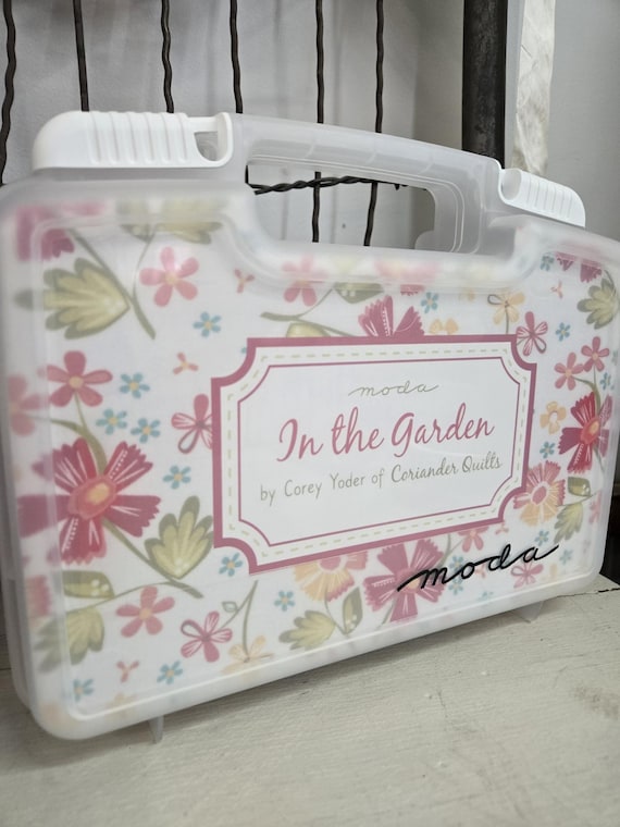 In the Garden...Collector Bin...Corey Yoder of Coriander Quilts...Moda Fabrics