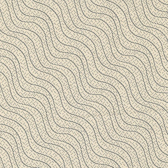 Goodnight Irene...31708 15 Sweet Cream Graphite...Betsy Chutchian...Moda Fabrics