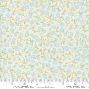 Dainty Meadow...Porcelain Sky 31744 33...Heather Briggs of My Sew Quilty Life...Moda Fabrics