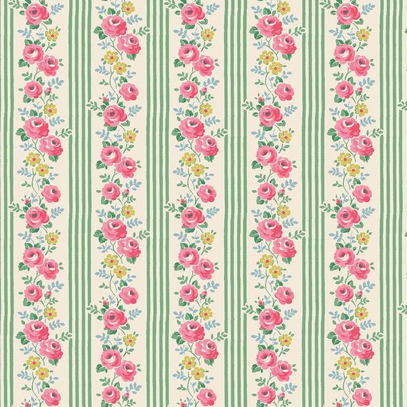 Cath Kidston Signature Collection...C18372-GREEN...Riley Blake Designs