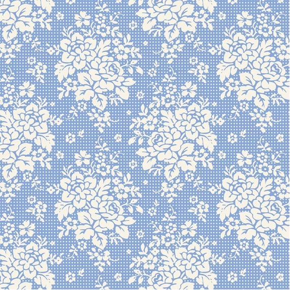 Something Blue...Picnic Sky...a Tilda collection...Tone Finnanger