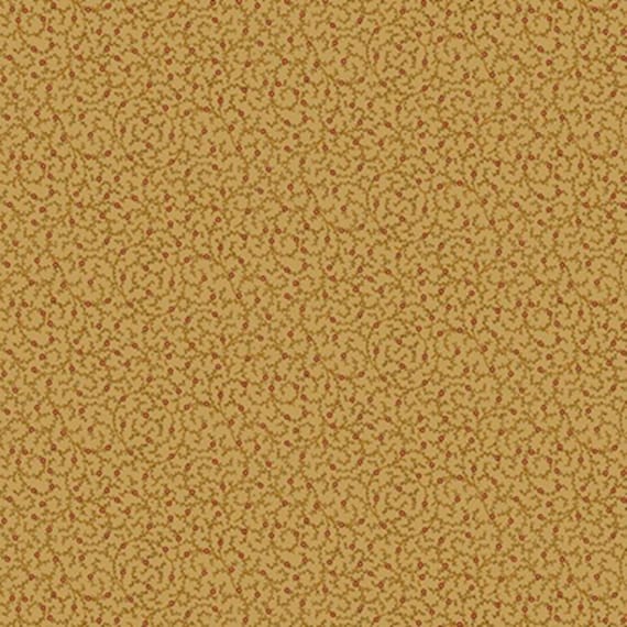 Colorful Coordinates and Stashing Stripes...Vine...R171448D GOLD...Pam Buda...Marcus Fabrics