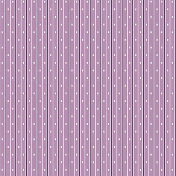 Aunt Grace...R351030D lilac...pin stripe dot...Judie Rothermel...Marcus Fabrics