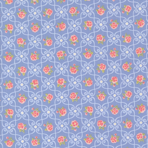 Memory Lane...Blue 18782 15...Brenda Riddle of Acorn Quilt Company...Moda Fabrics