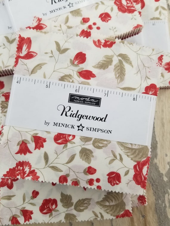 Ridgewood Charm Pack designed by Minick and Simpson for Moda Fabrics