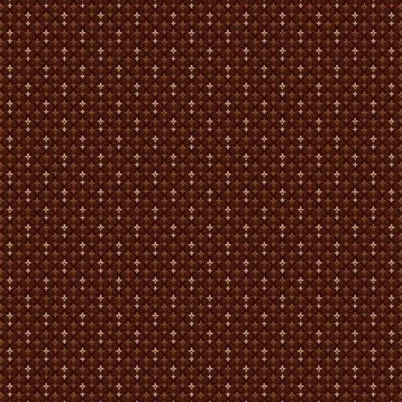 Prairie Dry Goods II...R171655D brown...finial...Pam Buda...Marcus Fabrics