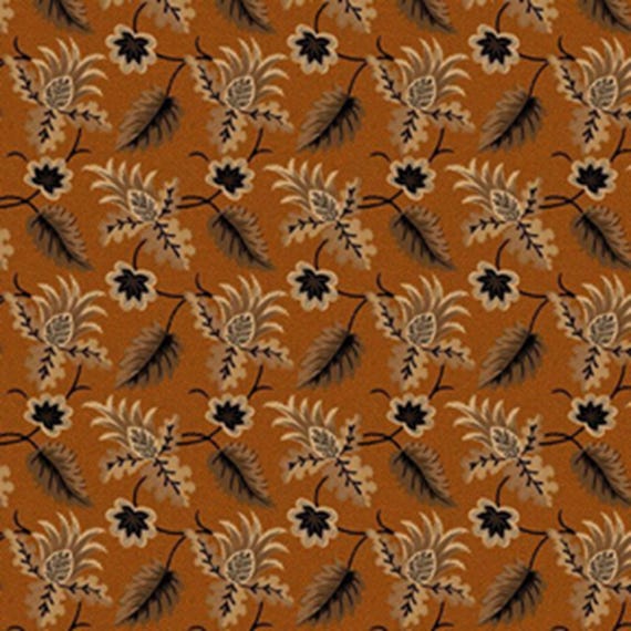 Cheddar and Coal III...R171473D CHEDDAR...Jacobean...Pam Buda...Marcus Fabrics