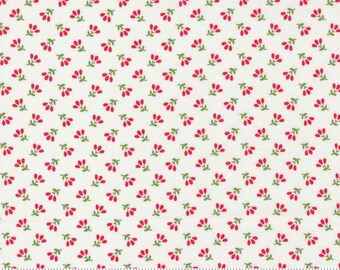 Merry Little Christmas White Multi 55247 19 by Bonnie and Camille for Moda Fabrics