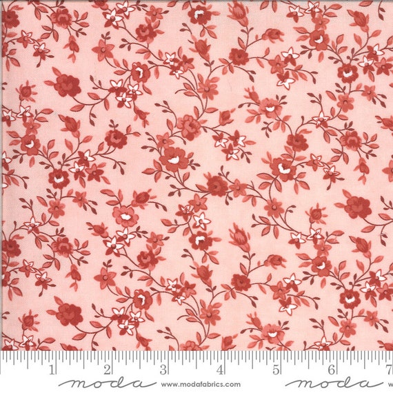Roselyn Flower Vine Rose 14912 15 by Minick and Simpson for Moda Fabrics