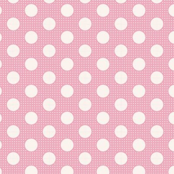 Tilda Medium Dots Pink...a Tilda Basic designed by Tone Finnanger