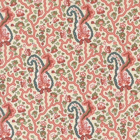Dinah's Delight 1830-1850 Sweet Milk 31671 11 designed by Betsy Chutchian for Moda Fabrics