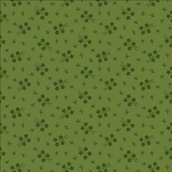 Ultimate Umbers...R311605D green...posie...Sheryl Johnson...Marcus Fabrics