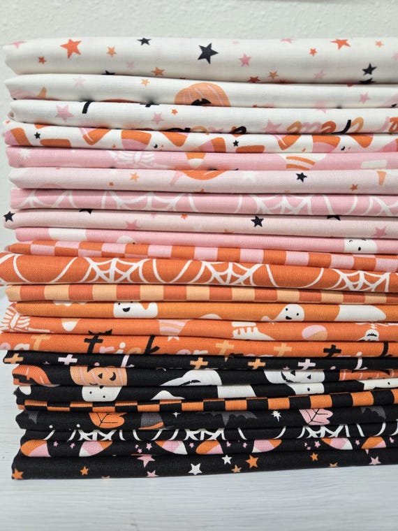 Hey Pumpkin...HALF yard Bundle...My Mind's Eye...Riley Blake Designs...23 prints