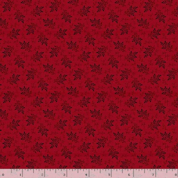 Paula's NEW Companions...R221100D RED...designed by Paula Barnes...Marcus Fabrics