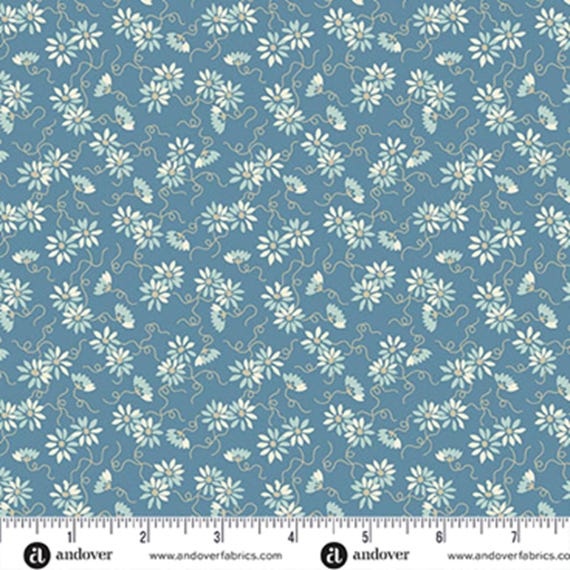 Sewing Bird...A-1616-B Dusk...Edyta Sitar...Laundry Basket Quilts...Andover