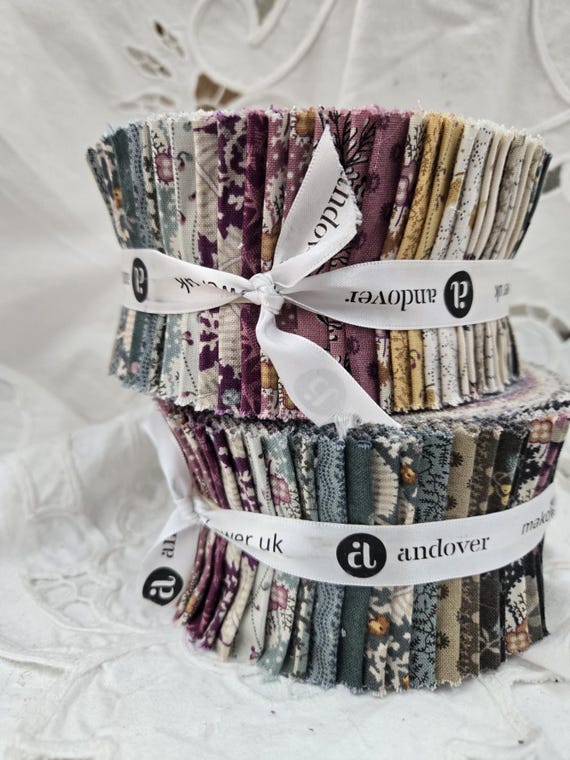 English Garden...strip roll...Edyta Sitar/Laundry Basket Quilts...Andover...40 strips