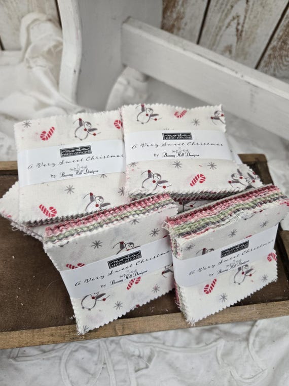 A Very Sweet Christmas...Mini Charm Pack...Anne Sutton/Bunny Hill Designs...Moda Fabrics