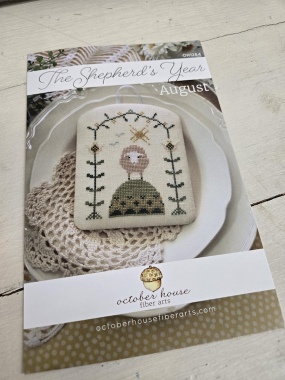 The Shepherd's Year...August...October House Fiber Arts...cross stitch chart