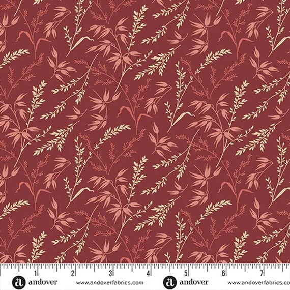 Joy...Bauble Winter Rye A-1055-R...Edyta Sitar of Laundry Basket Quilts...Andover