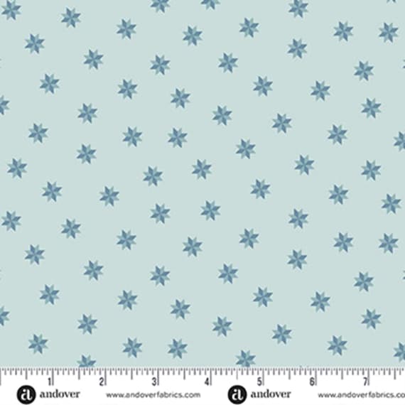 Sewing Bird...A-1610-B Bluebonnets...Edyta Sitar...Laundry Basket Quilts...Andover