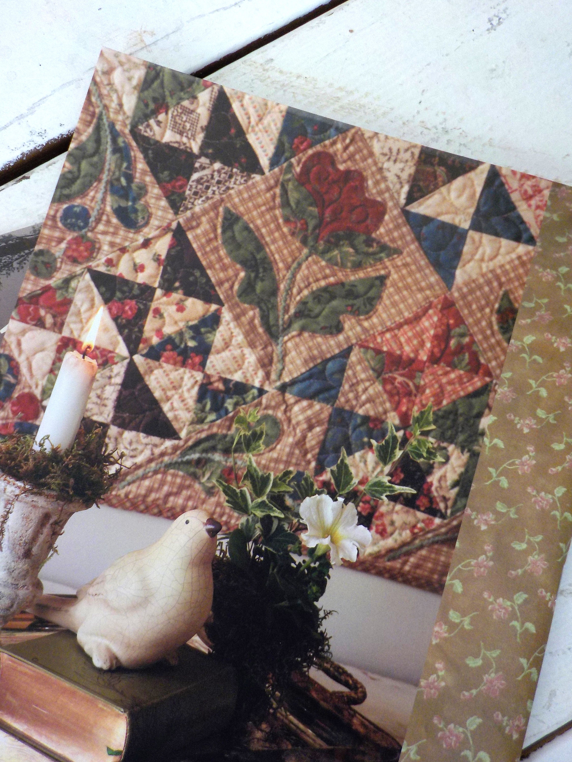 Quilter's Cottage Book Pattern  Cottage quilt, Quilt pattern book, Book  quilt