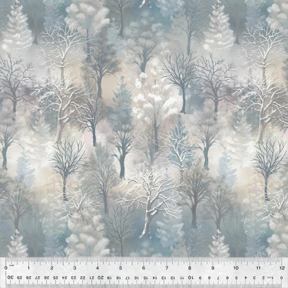 Winter Whisper...54680-2 Day...Winter Woods...Whistler Studios...Windham Fabrics