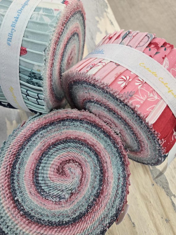 Berry Market...Rolie Polie...Beverly McCullough...Riley Blake Designs...2 1/2 inch strip roll