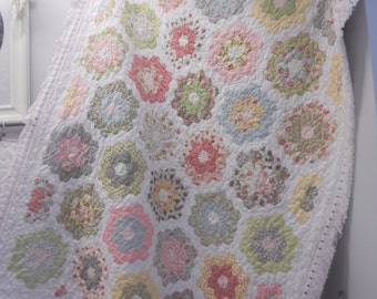 Jelly Garden quilt kit...collection options...pattern designed by April Zimmer