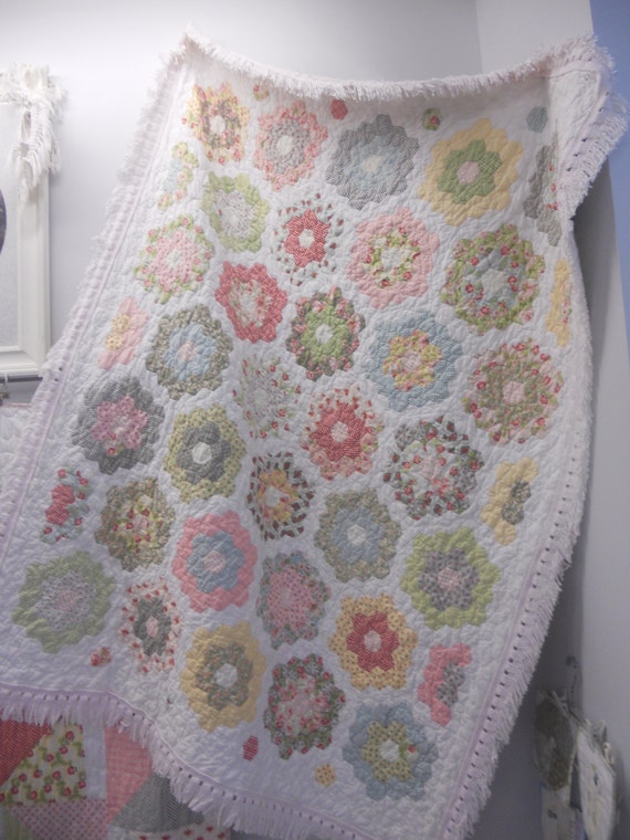 Jelly Garden quilt kit...collection options...pattern designed by April Zimmer