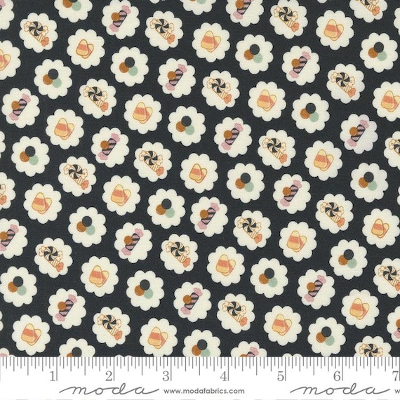 Owl O Ween Midnight 31192 17 by Urban Chiks for Moda Fabrics...halloween, autumn