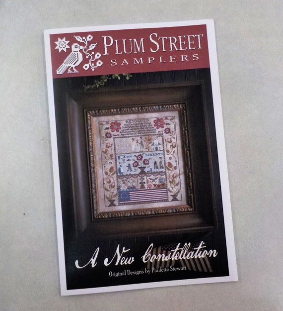 A New Constellation by Plum Street Samplers...cross stitch pattern, cross stitch