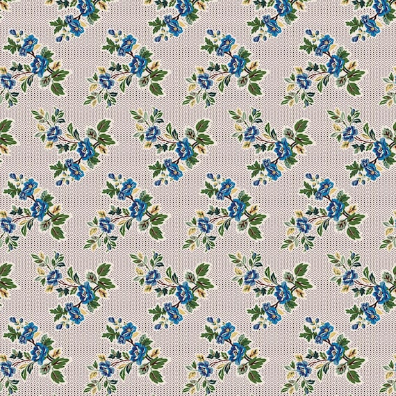 April & Audrey...DV7804...Eleanor Blue...Emma Newman of Gathering Thread...Devonstone Collection