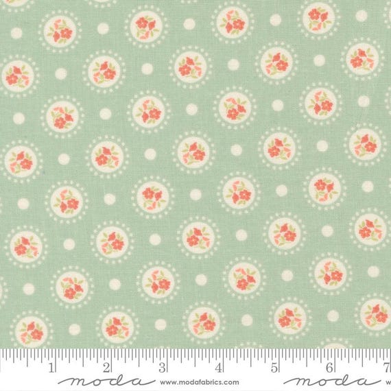 Sunbonnet...31762 21 dusty blue...Heather Briggs of My Sew Quilty Life...Moda Fabrics