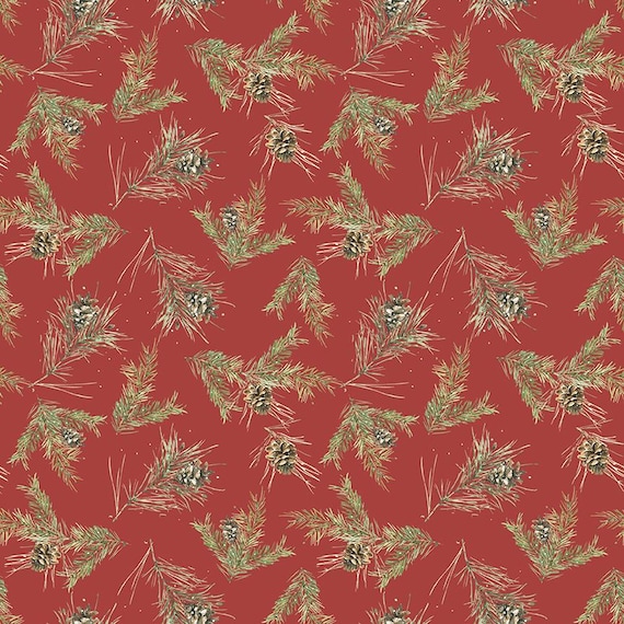 Holiday Spirit...CD17464-RED...Lisa Audit...Riley Blake Designs