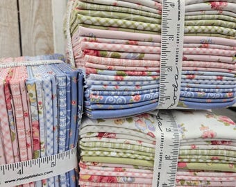 Georgia...off White FQ Bundle...brenda Riddle of Acorn Quilt Company ...