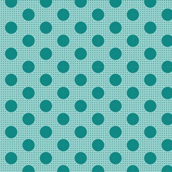 Tilda Medium Dots Dark Teal...a Tilda Basic designed by Tone Finnanger