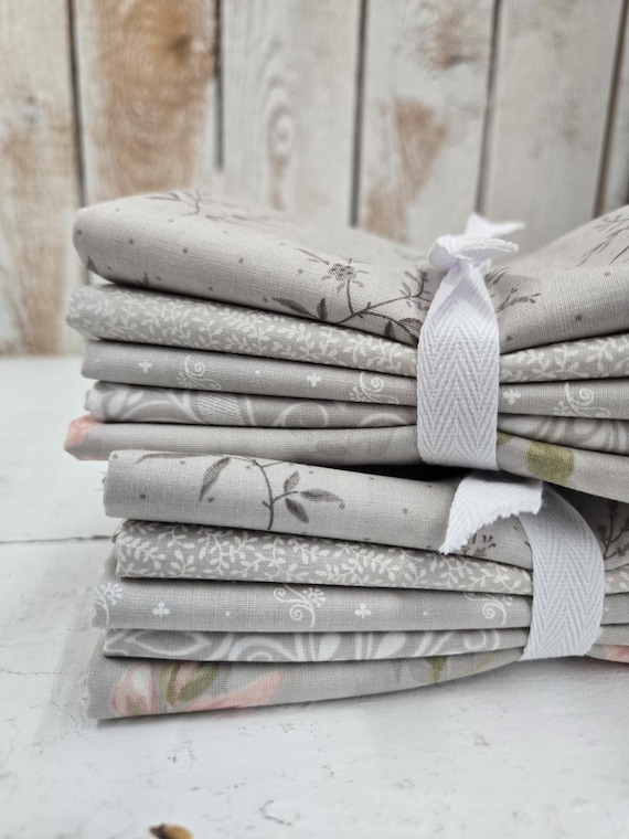 Muse...Stone FQ Bundle...3 Sisters...Moda Fabrics...5 prints