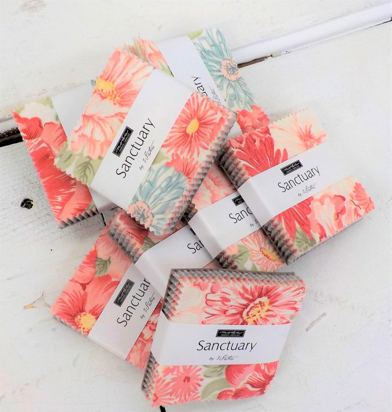 Sanctuary mini charm pack by 3 Sisters for Moda Fabrics...42--2 12 inch squares