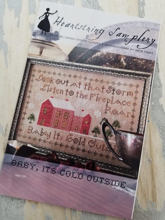 Baby, It's Cold Outside...Heartstring Samplery...Beth Twist...cross stitch pattern