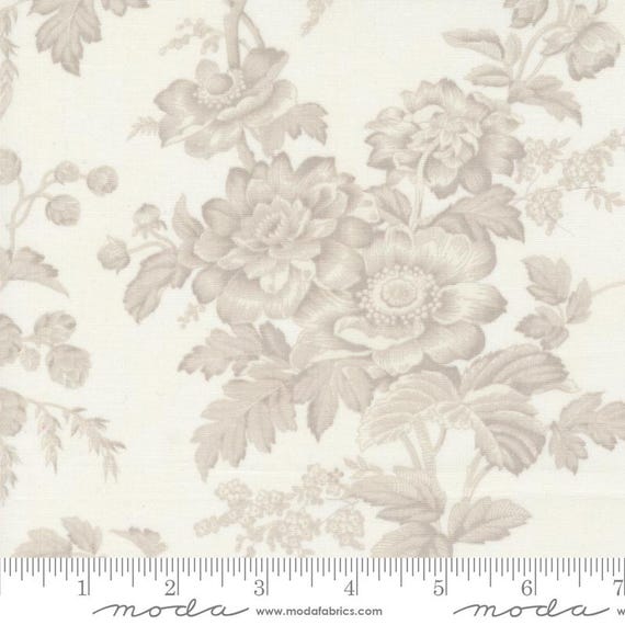 3 Sisters Favorites...Vintage Linens...Vintage Cream 44360 11...Moda Fabrics