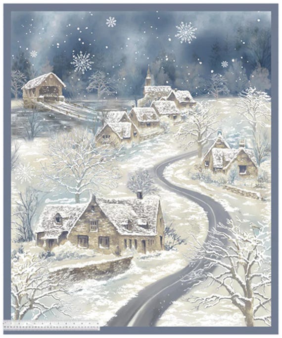 Winter Whisper...Panel...Whistler Studios...Windham Fabrics