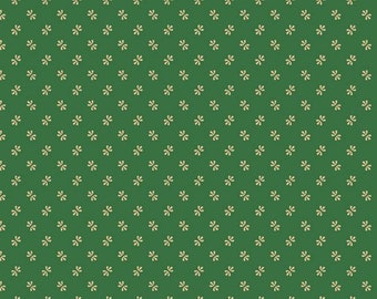 Yesteryear Yuletide Mistletoe R310620D-GREEN by Sheryl Johnson for Marcus Fabrics