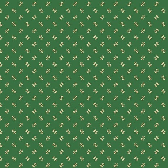 Yesteryear Yuletide Mistletoe R310620D-GREEN by Sheryl Johnson for Marcus Fabrics