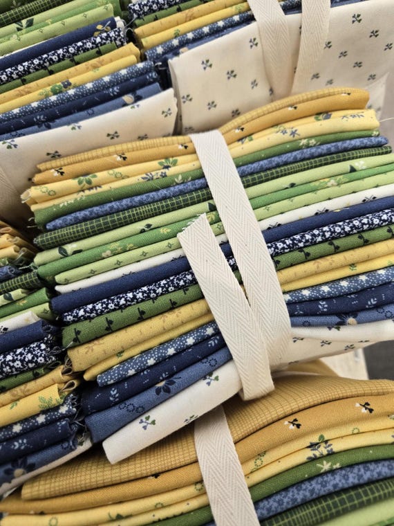 Woof And Warp...Fat Quarter Bundle...Sheryl Johnson...Marcus Fabrics...20 prints