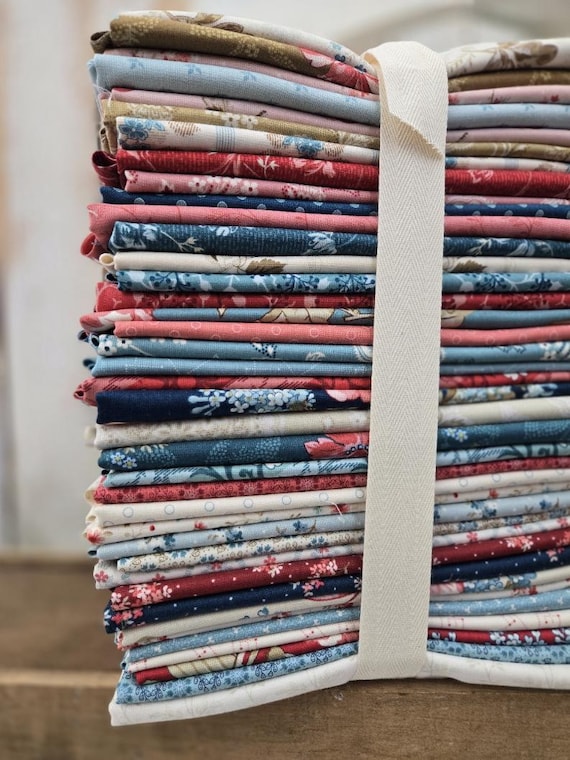 Lighthouse...HALF Yard Bundle...Edyta Sitar...Laundry Basket Quilts...Andover...39 prints
