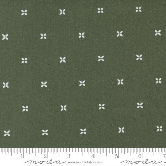 Sunnyside Nesting Olive 55282 17 by Camille Roskelley for Moda Fabrics