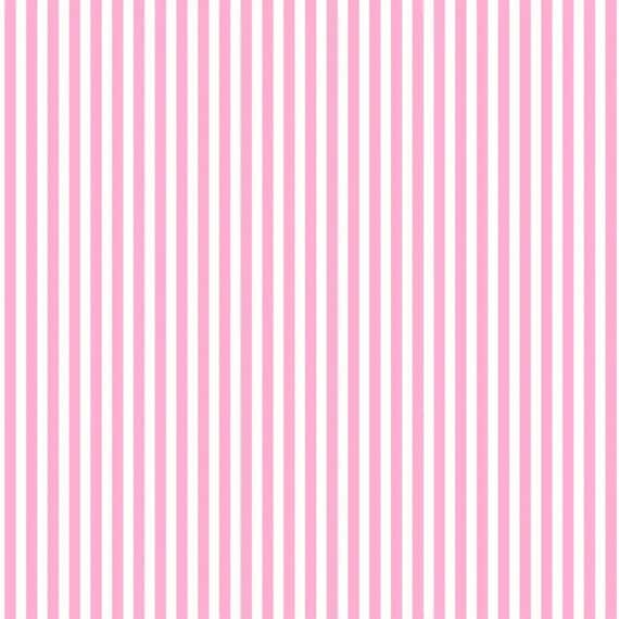 Picnic TW18 Pink by Tanya Whelan...cottage style print, stripe